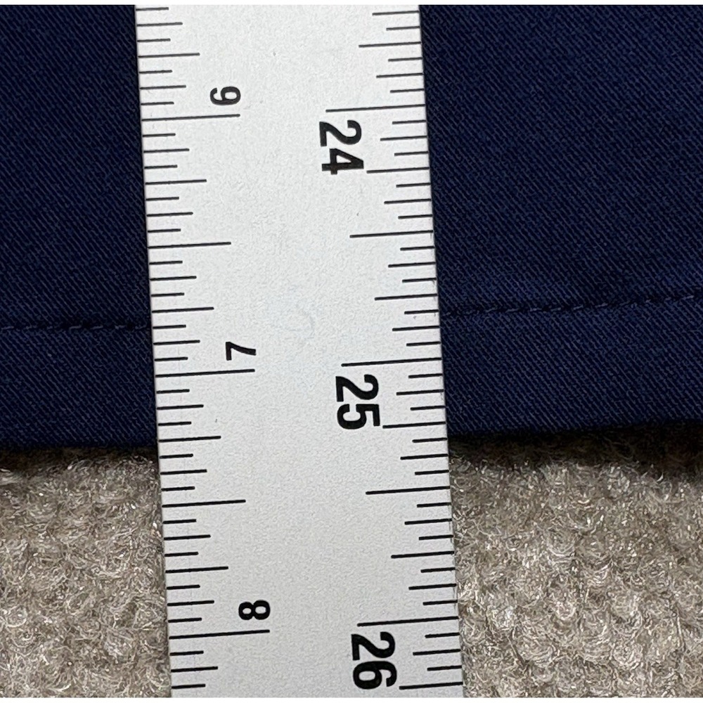 Women's Figs X Small XS Scrub Top Navy Blue Technical Collection V-Neck GUC - Picture 6 of 8